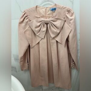 ANTONIO MELANI Pink Long Sleeve Dress